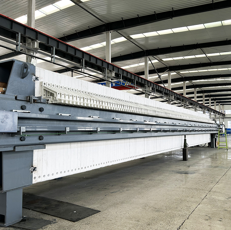 全自動拉板廂式壓濾機